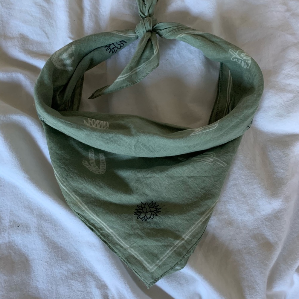 Madewell cactus scarf / bandana